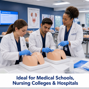 Modelo Avanzado de Cateterización Femenina, Maniquí de Enseñanza y Entrenamiento Médico para Hospitales, Estudiantes de Medicina o Enfermeras - Product Image 4