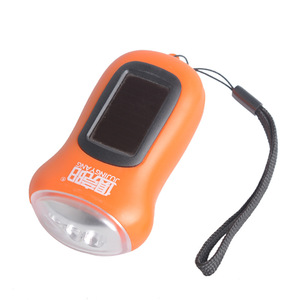 Lampe torche solaire LED Juingyang, mini, portable, rechargeable, éclairage d'urgence, extérieur - Product Image 1
