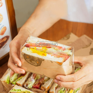 Logotipo de la marca Pergamino Papel a prueba de grasa para hornear Papel de regalo de alimentos a prueba de grasa impreso personalizado para Deli Food Pan Packaging - Product Image 4