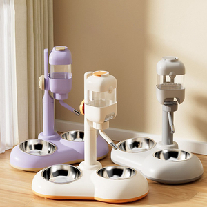 Höhenverstellbarer 2-in-1 Automatischer Intelligenter Futter- und Wassernapf für Haustiere - Product Image 1