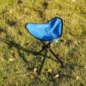 Portable Lightweight <b>Metal</b> Tripod Camping <b>Bench</b> for Outdoor Park Sports - Product Image 3