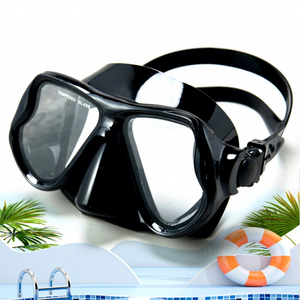 Máscara de Buceo Plegable Xin Yi xuan con Hebilla Lateral, Máscara de Snorkel de Silicona Líquida, Lente de Vidrio Templado y Marco de PC para Snorkel y Buceo - Product Image 1