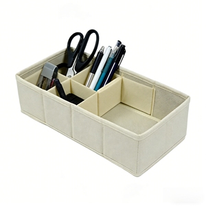 <span class=keywords><strong>ชุด</strong></span>ตัวแบ่งลิ้นชักผ้าแบบปรับแต่งได้, <span class=keywords><strong>กล่อง</strong></span><span class=keywords><strong>เก็บ</strong></span>ของอเนกประสงค์แบบพับได้ <span class=keywords><strong>DIY</strong></span> สำหรับเครื่องสำอาง, <span class=keywords><strong>กล่อง</strong></span>จัดระเบียบประหยัดพื้นที่ - Product Image 4