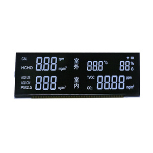จอแสดงผล LCD ขาวดำแบบกำหนดเอง 3.0V พร้อมขั้วต่อแบบ Zebra สำหรับเทอร์โมสตัทแบบขาวดำ - Product Image 4