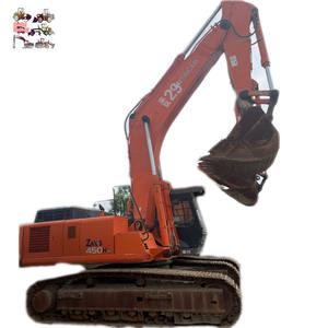 รถขุดฮิตาชิ ZX450 มือสองจากญี่ปุ่น ระบบไฮดรอลิกแท้ รถตีนตะขาบ 45 ตัน เครื่องยนต์ มอเตอร์ ปั๊ม ระบบไฮดรอลิกครบชุด รับประกัน 1 ปี - Product Image 1