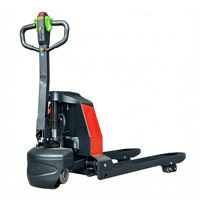 Chariot élévateur à palettes électrique à batterie lithium-ion 2T, chariot élévateur hydraulique pour applications logistiques en entrepôt