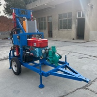 Usine chinoise vendant des machines de forage de puits d'eau de 100m, 150m et 200m à bas prix