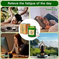 Premium Sojawachs Duftkerze Minimalistisches Glasgefäß Aromatherapie-Kerze für Wohnzimmer Schlafzimmer Heimdekoration Großhandel
