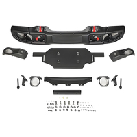 Pare-chocs avant de voiture, modification 10e anniversaire pour Wrangler JL 18-24, en fer, installation facile