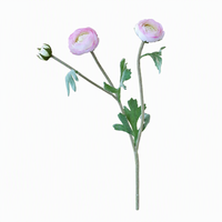Bunga Buatan Teratai 3 Kepala, Bunga Peony Kecil Palsu, Bunga Sutra, Dekorasi Pernikahan, Rangkaian Dekorasi, Perlengkapan Rumah, Hiasan Lembut