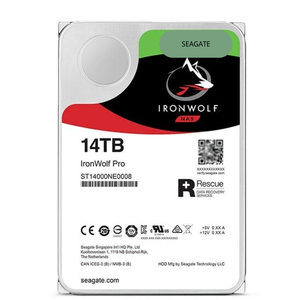 Disque dur SSD Seagate IronWolf Pro NAS <span class=keywords><strong>ST14000NE0008</strong></span> 14 To 7200 tr/min SATA 6,0 Go/s 256 Mo - Product Image 1