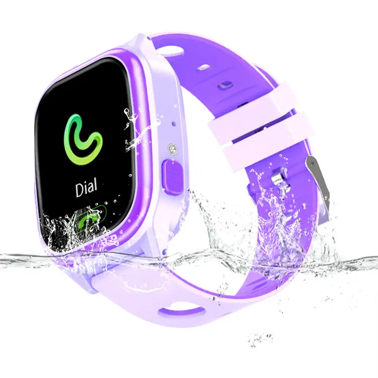 Reloj inteligente para niños Y85 Pantalla LCD a color Tarjeta SIM 4G con LBS Ubicación en tiempo real Vida Reloj impermeable para teléfono infantil