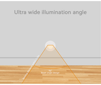 Lampes murales en aluminium miniatures de 1,2 W, éclairage LED encastré pour escaliers intérieurs avec un design moderne