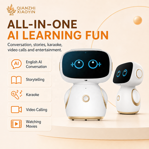 Robot de Educación Temprana con IA, Pantalla Táctil de 7 Pulgadas, ChatGPT, Videollamadas, Karaoke, Cuentos, Google Play, 4000 mAh, Plástico, Unisex - Product Image 2