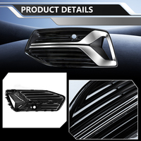 Grille de protection de phare antibrouillard avant de haute qualité avec garniture en nid d'abeille pour Audi A6 C7 2016 2017 2018 2019 2020 2021 2022 2023