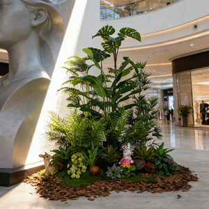 การตกแต่งร้านอาหาร การตกแต่งบ้าน การจัดสวน พืช ตกแต่งภายในด้วยต้นไม้ จัดสวนในร่ม - Product Image 6