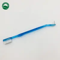 Brosse à dents orthodontique à Double extrémité, en forme de V, accessoire de soins dentaires