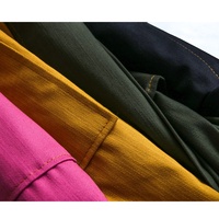WeavWin Tablier de travail en coton imprimé avec logo personnalisé pour hommes et femmes pour le nettoyage Café-restaurant Jardinage Serveur