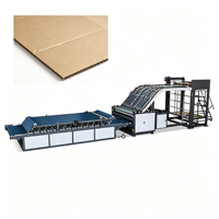 Nouvelle machine de laminage automatique à grande vitesse pour papier ondulé 3 plis