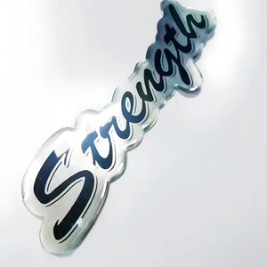 Ad Nhãn Tự Dính 3M Nhựa Thả Tùy Chỉnh Keo Thả Bạc Dán Tách Kim Loại LOGO Biển Hiệu Điện - Product Image 1