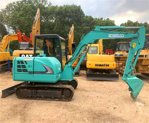 Excavadora Kobelco SK75SR Usada Japonesa de 8 Toneladas a Bajo Precio con Motor Original, SK75SR Usada, SK60, SK30, SK55, SK75 al Precio Más Bajo - Product Image 1