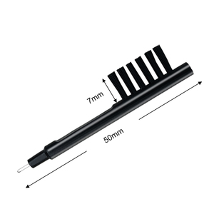 Cepillo Profesional para Limpieza de Audífonos con Herramienta de Reemplazo de Protector de Cera, Cerdas Suaves de Nylon para la Eliminación Diaria de Cera del Oído - Product Image 3