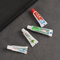Kit de toilette jetable pour hôtel, vente en gros du fabricant, ensemble d'articles de toilette, brosse à dents, dentifrice, logo personnalisable, B&B, auberge, maison d'hôtes