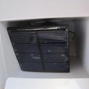 Motor Solar QG Miniatura Sin Escobillas DC 36V con Rotación por Viento para Luces de Jardín - Product Image 3