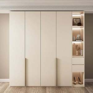 Fabricant de meubles sur mesure, meubles de chambre à coucher, armoire modulaire en bois, design moderne, armoire de chambre à coucher, style minimaliste - Product Image 2