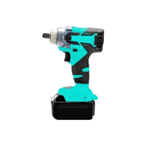 Taladro eléctrico inalámbrico con 2 baterías de iones de litio, 1/2 ", 800Nm, <span class=keywords><strong>pistola</strong></span> para ahorrar energía, llave de <span class=keywords><strong>impacto</strong></span> portátil - Product Image 2