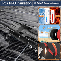 Arnés de Cableado de Extensión para Panel Solar MC4 Personalizado OEM de 1500V para Proyecto de Almacenamiento de Energía en Estación de Energía Solar Comercial