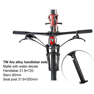 Bicicleta de Montaña 29er con Cuadro de Aluminio, Modelo 2025, con <span class=keywords><strong>30</strong></span> Velocidades y Frenos de Disco Hidráulicos para Ciclismo Todoterreno - Product Image 3