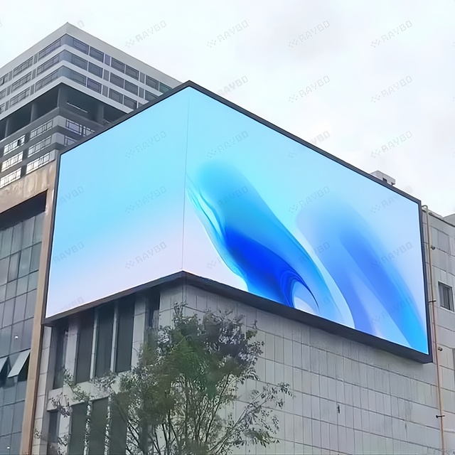 RAYBO Outdoor P4.81 Fixed LED Display Screen for Commercial Advertising High-Definition Waterproof LED Digital Signage