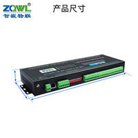 Módulo de E/S Remoto Ethernet de 16 Canales, Controlador de Relés con 8 Entradas Analógicas, Modbus TCP RTU RS485 CAN