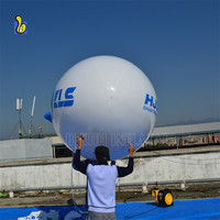 Aéronef gonflable publicitaire, dirigeable à l'hélium avec impression de logo personnalisé K7087