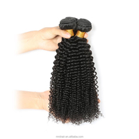 Lots de Cheveux Humains Bouclés Crépus Cambodgiens en Gros, 100% Vierges, 8-30 Pouces, Tissage Double Trame Noir Naturel pour Femmes Mrshair