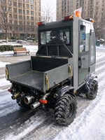 Souffleuse à neige professionnelle YUGONG à double moteur, trois-en-un, pour routes municipales, avec lame rotative, balayeuse, 1106 kg