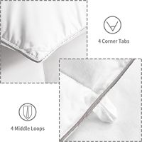 Couette de luxe pour hôtel, literie haut de gamme, toutes saisons, chaleur moyenne, insert de couette hypoallergénique, édredon 100% coton