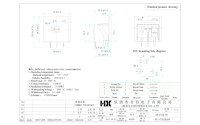 HX Promotion Connecteur DIN carré DS à 2 broches Prise pour clavier, souris et alimentation