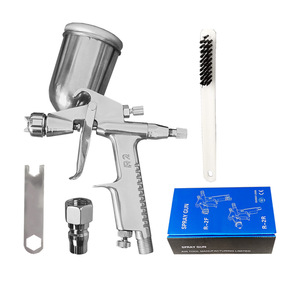 Pistola de Pulverización en Forma de Abanico R2-F 0.3 0.5 0.8 1.0mm, Pistola de Aire para Pintar Automóviles con Alimentación por Gravedad - Product Image 5