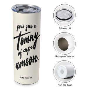 Gobelet isotherme en acier inoxydable Form Tenson 20oz avec logo personnalisé - Product Image 3