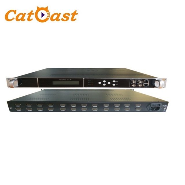 H.265 for to RTSP/RTMP/HTTP/UDP Streaming Encoder 4K for Video with Audio for Live Broadcasting