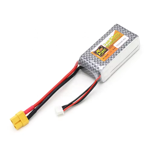 Uangel ZOP 전원 <span class=keywords><strong>LiPo</strong></span> 배터리 11.1V 1500 마하 <span class=keywords><strong>3S</strong></span> 40C 최대 60C XT60 플러그 T 플러그 RC 쿼드콥터 무인 항공기 헬리콥터 자동차 비행기 - Product Image 5