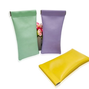 2024 mới nhất Xách Tay Da Kính túi nhà máy nóng bán cho kính mát tai nghe tiền xu Pouch lưu trữ bất cứ lúc nào lưu trữ - Product Image 3