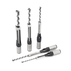 Ensemble de forets à bois remplaçables réglables haute Performance 45 # ciseau à trou carré en acier pour le forage du bois et de la maçonnerie - Product Image 2