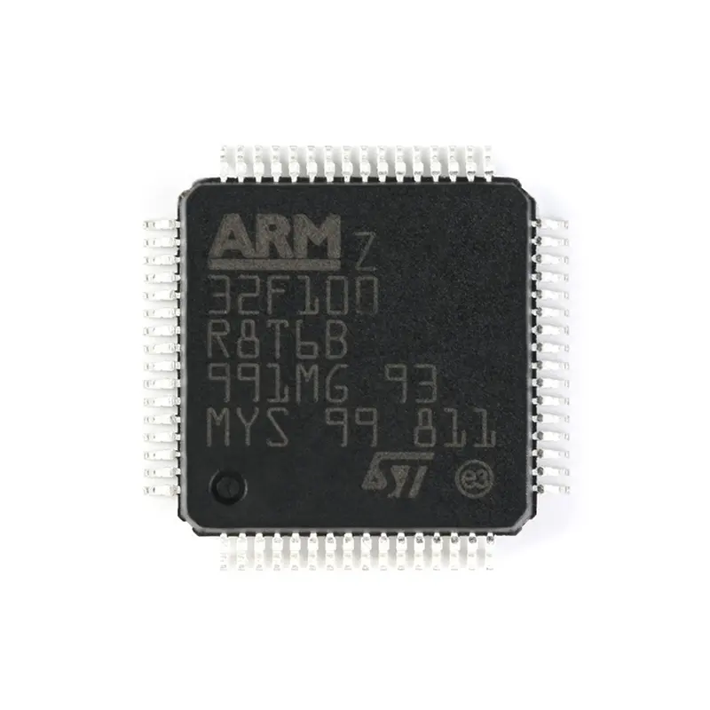 STM32F100R8T6B New and Original stock STM32F100 RISC 64KB Flash 2.5V 3.3V ARM Cortex M3 64 pin STM32F100R8T6B