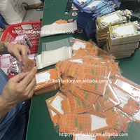 Tempat Kartu Kredit PVC Kpop Custom dengan MOQ Rendah, Desain Fashion dengan Kancing, 3 Ukuran, Bisa Jadi Gantungan Kunci