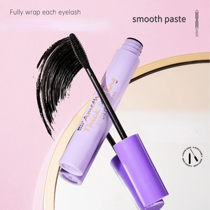 Logo personalizzato senza sbavature impermeabile occhi a base di erbe in fibra nera per Mascara ad asciugatura rapida e densa <span class=keywords><strong>allungamento</strong></span> arricciacapelli <span class=keywords><strong>crema</strong></span> per il trucco degli occhi - Product Image 3