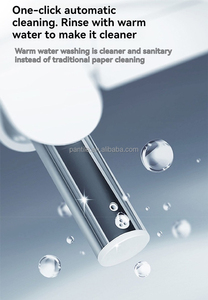 <span class=keywords><strong>Tapa</strong></span> de Inodoro Eléctrica Inteligente en Forma de U, de Plástico Sanitario, con <span class=keywords><strong>Bisagras</strong></span> de Plástico, para Adultos - Product Image 4
