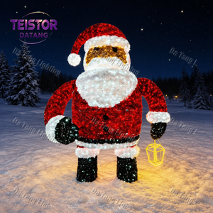 Gran Decoración Navideña Iluminada de Santa Claus para Centros Comerciales, Eventos Públicos y Proyectos de Paisajismo Temporal - Product Image 3